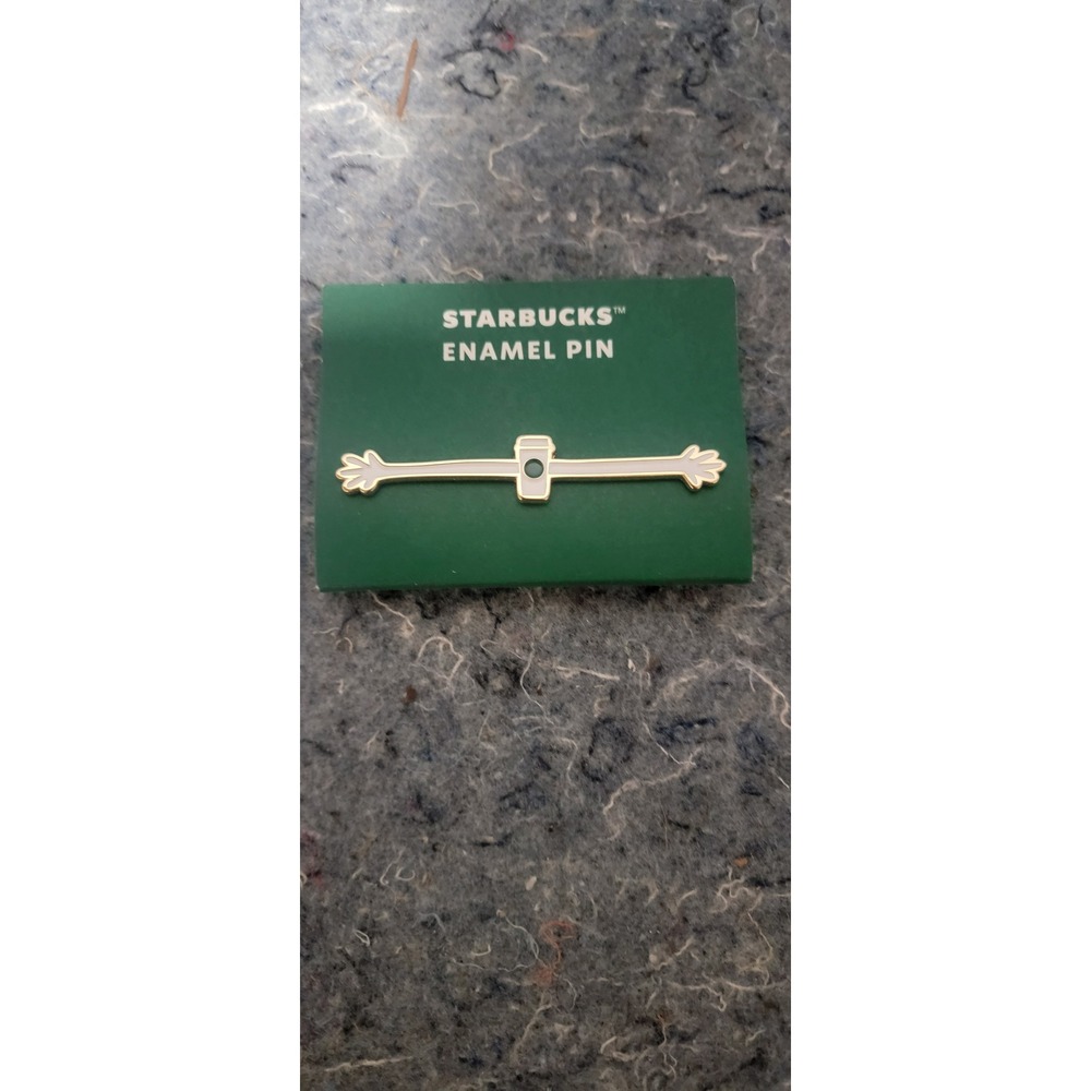 Starbucks Enamel Pin Coffee Hugs NWT